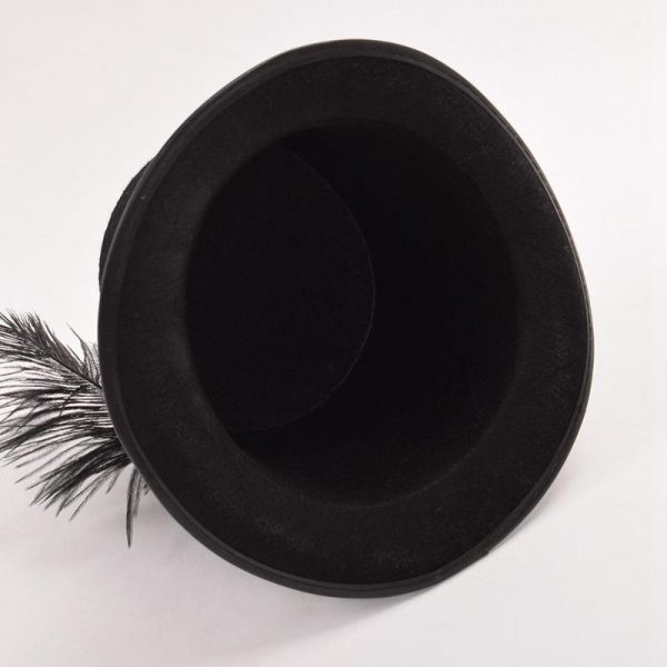 Chapeau Plume Steampunk Victorien