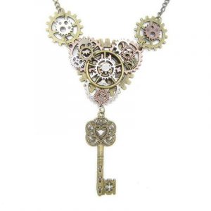 Collier Clé Steampunk