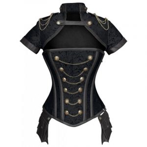 Corset Steampunk Noir