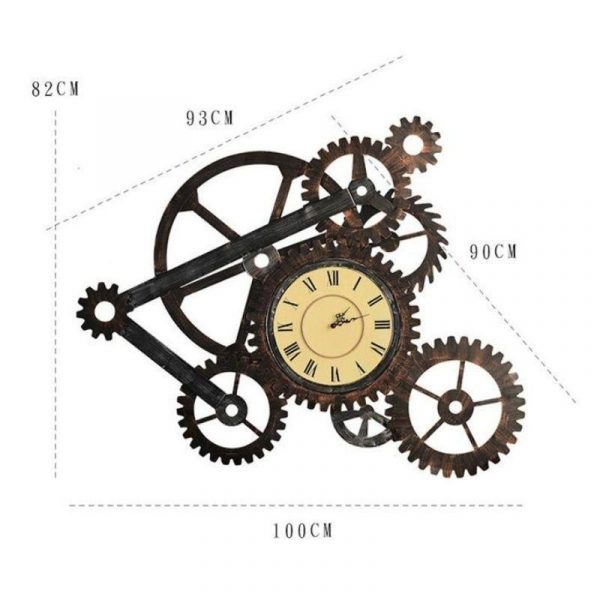 Horloge Industrielle Scie