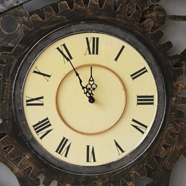 Horloge Industrielle Scie