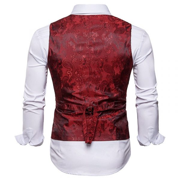 Gilet Costume Rouge