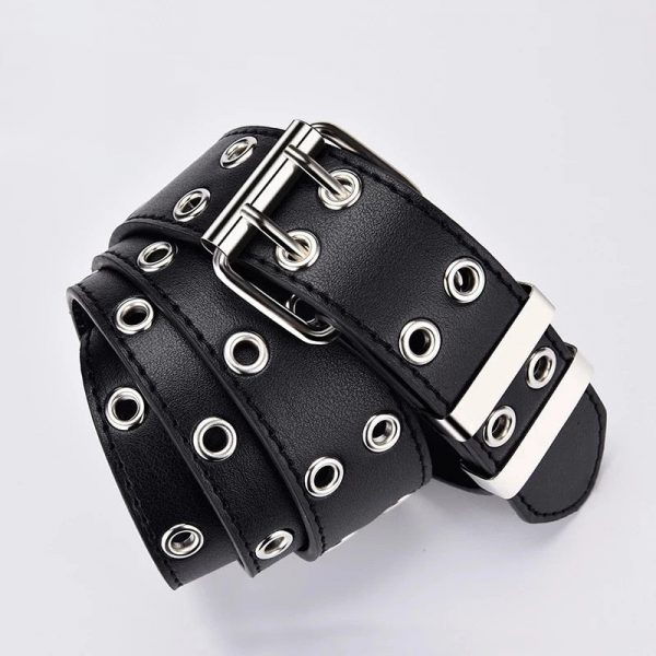 Ceinture Cuir PU Steampunk Femme