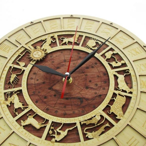 Horloge Steampunk Signe Astrologique