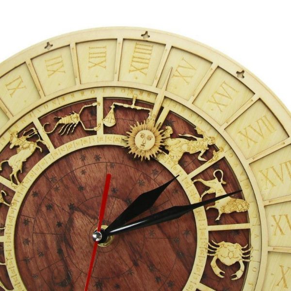 Horloge Steampunk Signe Astrologique