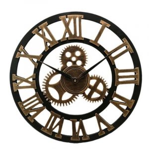 Horloge Murale Industrielle Steampunk