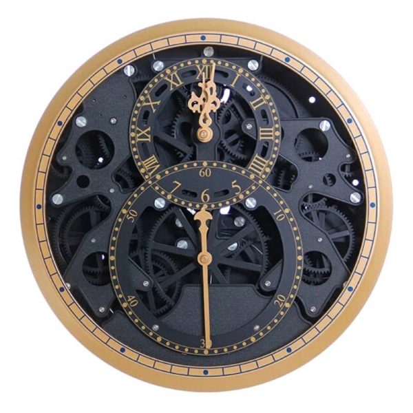 Horloge Murale Vintage Mécanisme Apparent