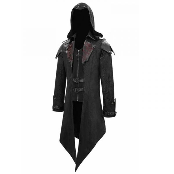 Trench Coat Steampunk Homme
