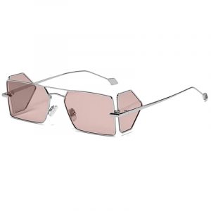 Lunettes de Soleil Hexagonale Femme