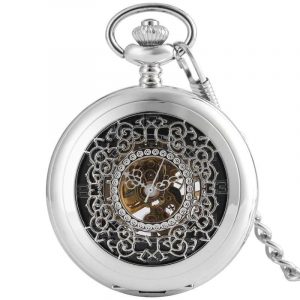 Montre à Gousset Femme Argent Ancienne