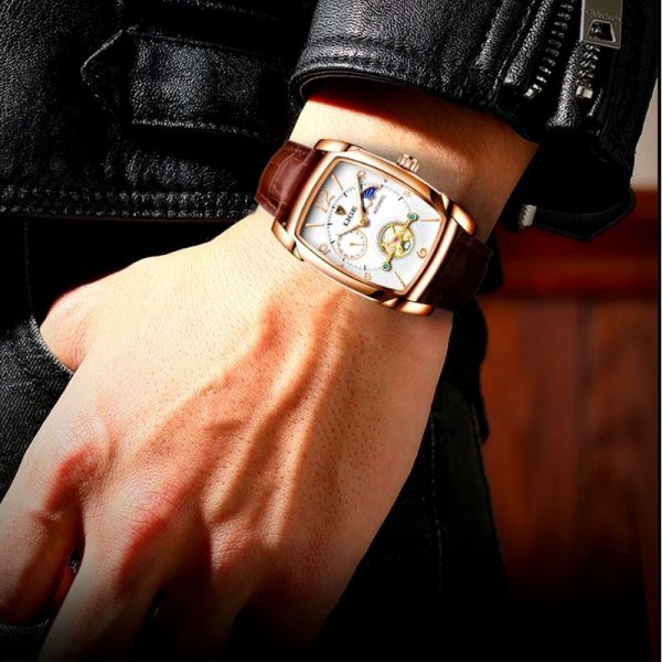 Montre Rectangulaire Homme Luxe