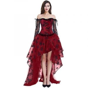 Robe Victorienne Rouge