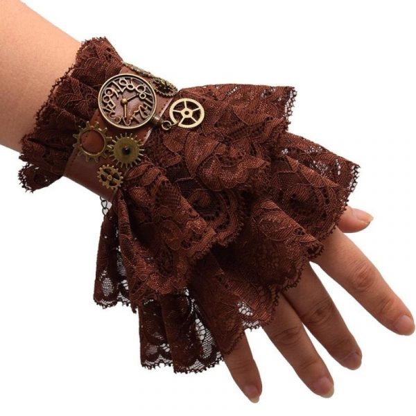 Steampunk Lace Gloves