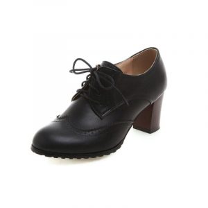 Chaussures Victoriennes Marron