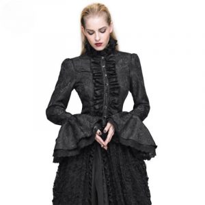 Chemise Steampunk Noire Femme