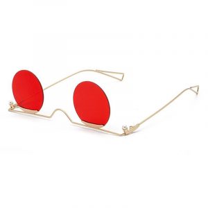 Lunettes de Soleil Inversées Forme Ronde Femme / Homme