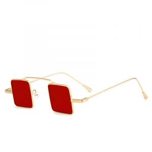 Lunettes de Soleil Carrées Vintage Homme