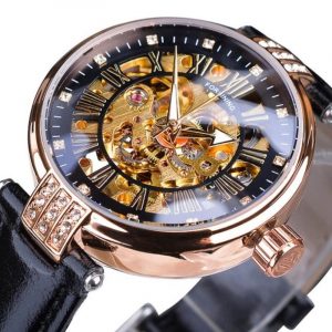 Montre Squelette Femme Automatique